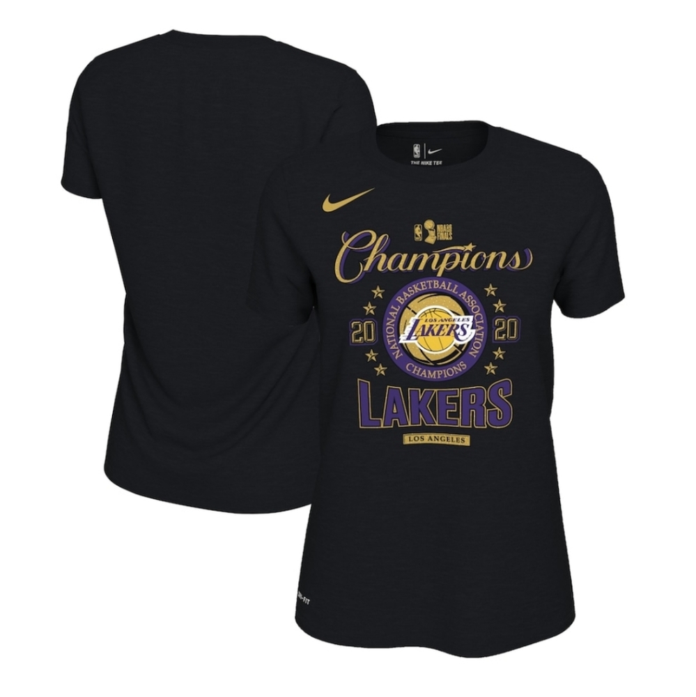 Los Angeles Lakers Nike Women's 2020 NBA Finals Champions Locker Room T-Shirt -